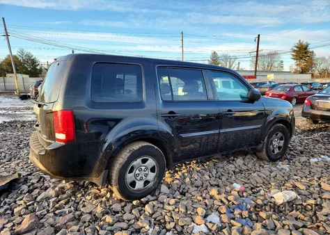 2013 Honda Pilot Lx from USA, damaged, VIN 5FNYF4H27DB064333